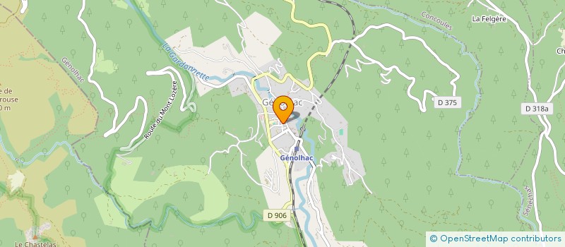 localisation de l'entreprise MADAME EMMA VEYRET  LES VANS