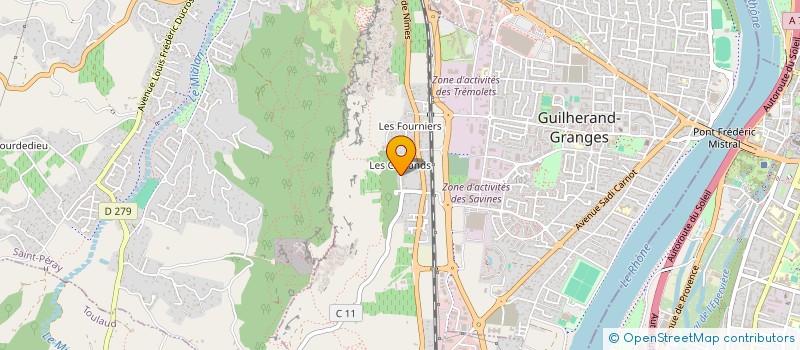 localisation de l'entreprise MADAME EMMA VIAL  GUILHERAND-GRANGES