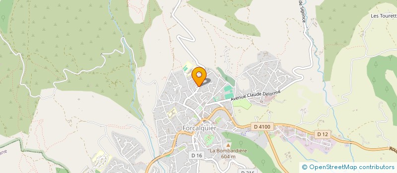 localisation de l'entreprise MADAME EMMA VIALARD  FORCALQUIER