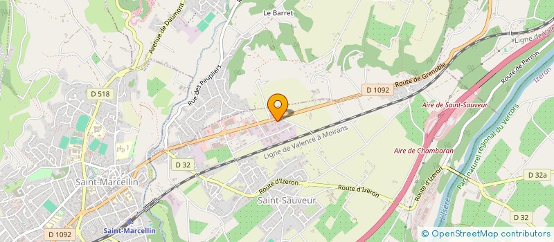 localisation de l'entreprise MADAME EMMA VICAT  SAINT-VERAND