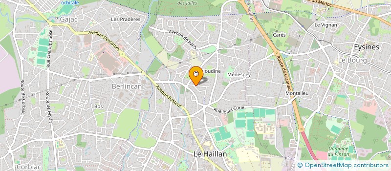 localisation de l'entreprise MADAME EMMA VIGNEAUD  EYSINES