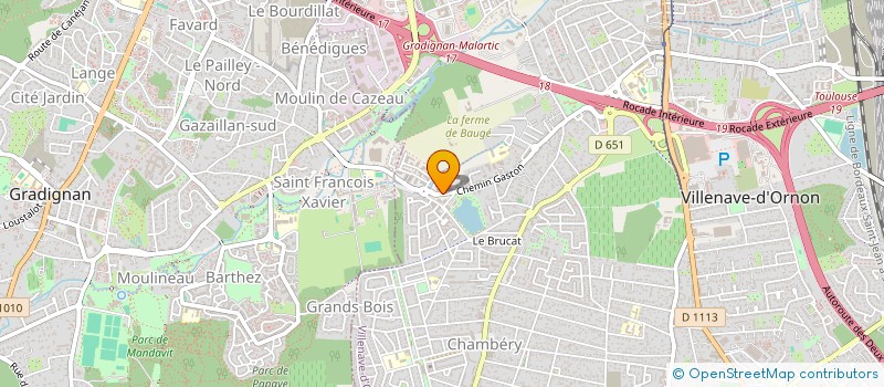 localisation de l'entreprise MADAME EMMA VUAGNOUX à VILLENAVE-D'ORNON