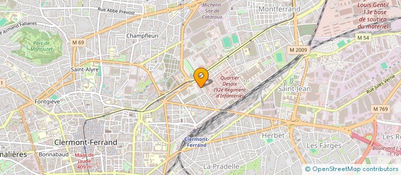 localisation de l'entreprise MADAME EMMA ZAMORA  CLERMONT-FERRAND