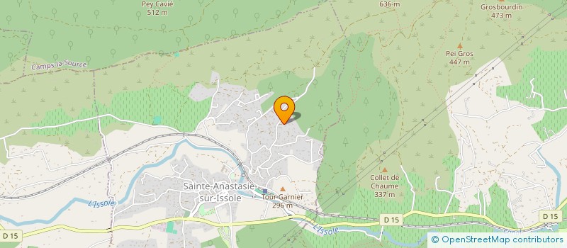 localisation de l'entreprise MADAME EMMA ZERROUKY  SAINTE-ANASTASIE-SUR-ISSOLE