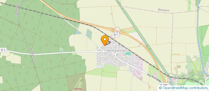 localisation de l'entreprise MADAME EMMA ZIESSEL  WOLFGANTZEN