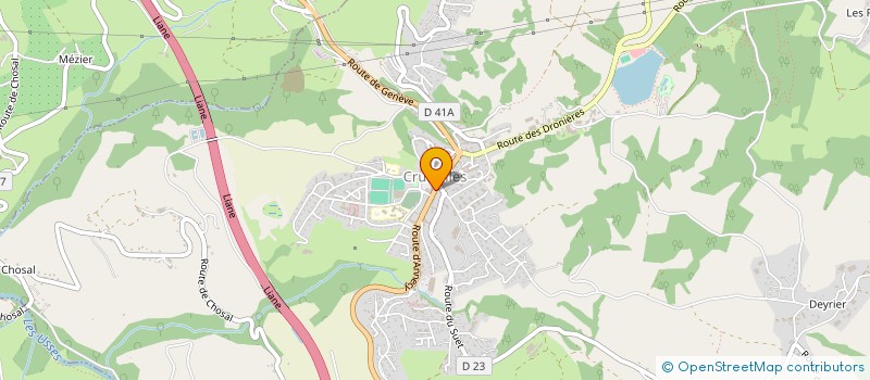 localisation de l'entreprise MADAME EMMANNUELLE CORMIER  CRUSEILLES