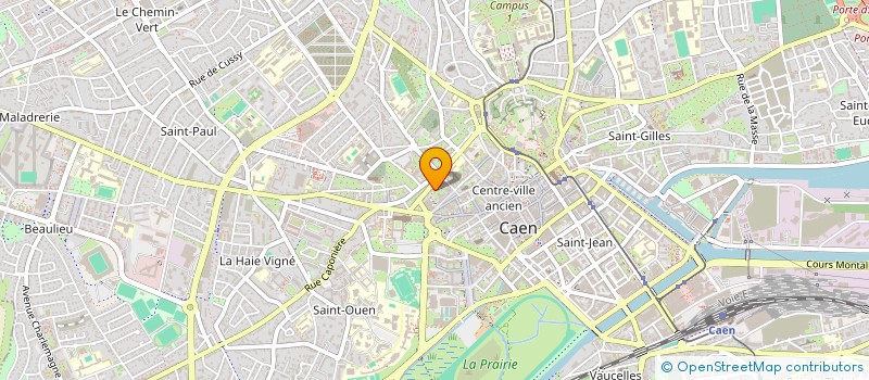 localisation de l'entreprise MADAME EMMANUEL BERGOT  CAEN