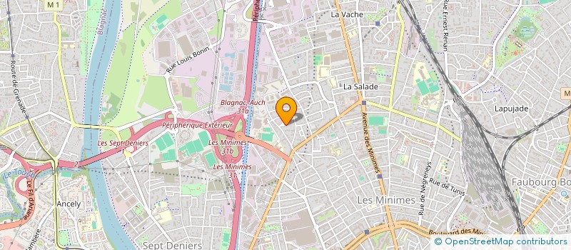 localisation de l'entreprise MADAME EMMANUEL RAGEAU à TOULOUSE