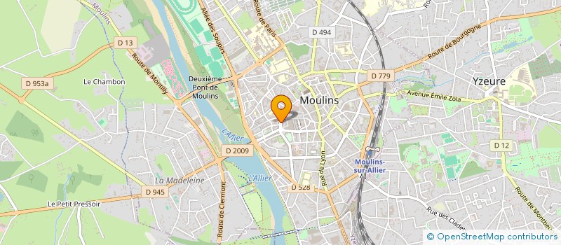 localisation de l'entreprise MADAME EMMANUELE BLUM à MOULINS