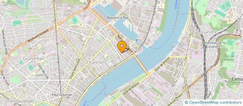 localisation de l'entreprise MADAME EMMANUELLA ATIYE  BORDEAUX