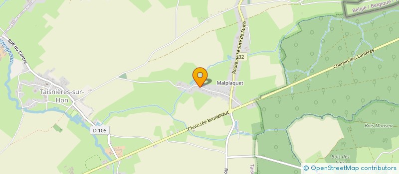 localisation de l'entreprise MADAME EMMANUELLA BIZZOTTO à TAISNIERES-SUR-HON