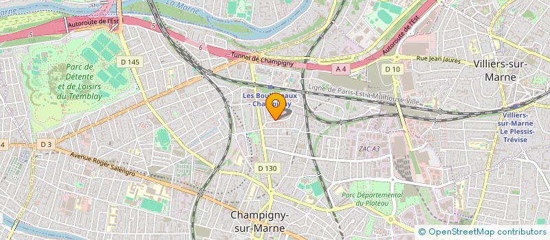 localisation de l'entreprise MADAME EMMANUELLA BOCCO à CHAMPIGNY-SUR-MARNE