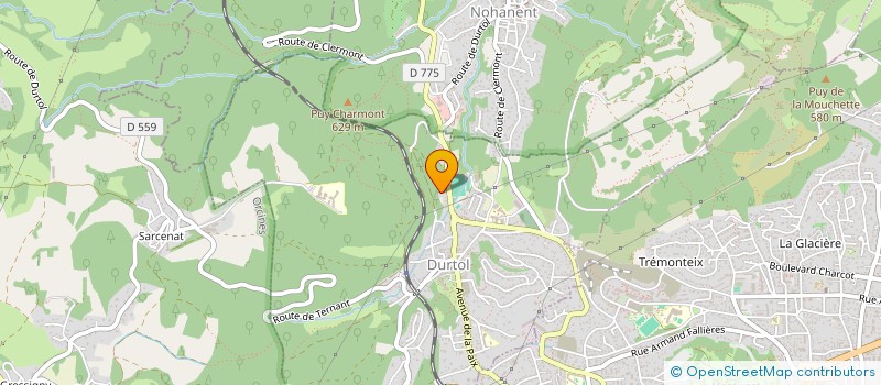 localisation de l'entreprise MADAME EMMANUELLA MOULIN  DURTOL