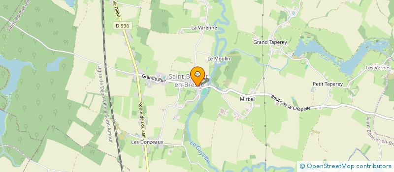 localisation de l'entreprise MADAME EMMANUELLE ABTS  SAINT-BONNET-EN-BRESSE