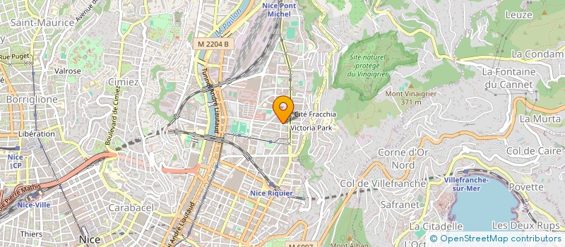 localisation de l'entreprise MADAME EMMANUELLE ADAM à NICE