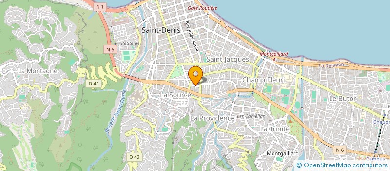 localisation de l'entreprise MADAME EMMANUELLE ADMETTE à SAINT DENIS