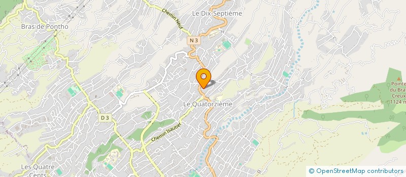 localisation de l'entreprise MADAME EMMANUELLE ALAVIN  LE TAMPON