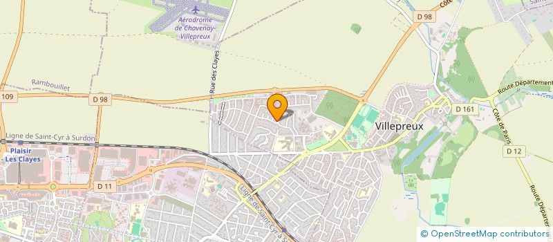 localisation de l'entreprise MADAME EMMANUELLE ALBINET  VILLEPREUX
