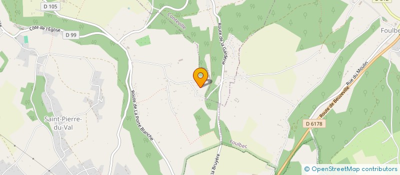 localisation de l'entreprise MADAME EMMANUELLE ALEXANDRE  SAINT-PIERRE-DU-VAL