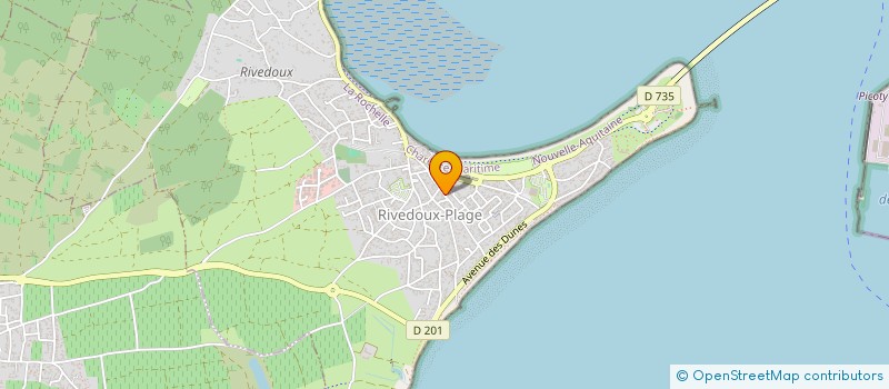 localisation de l'entreprise MADAME EMMANUELLE ALONSO  RIVEDOUX-PLAGE