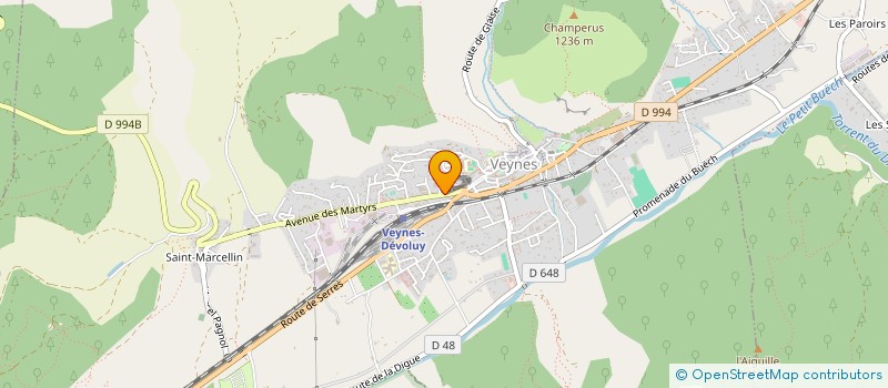 localisation de l'entreprise MADAME EMMANUELLE ANDRE  VEYNES