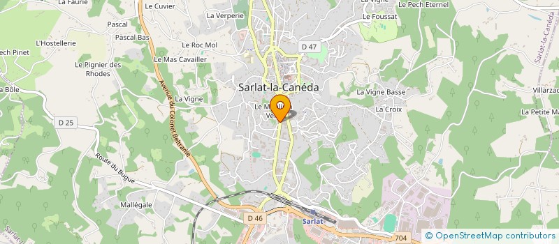 localisation de l'entreprise MADAME EMMANUELLE ARCIS  SARLAT-LA-CANEDA