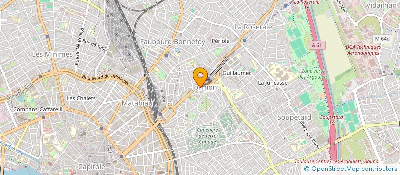 localisation de l'entreprise MADAME EMMANUELLE ARIN  TOULOUSE