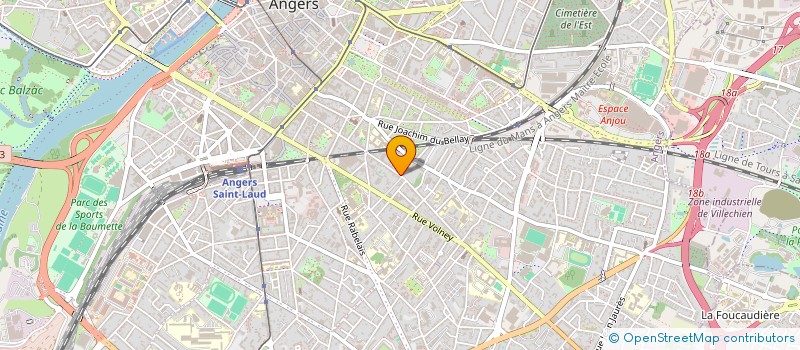 localisation de l'entreprise MADAME EMMANUELLE ARNAUD à ANGERS