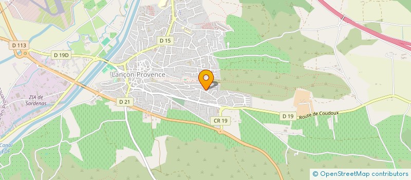 localisation de l'entreprise MADAME EMMANUELLE ARQUERO  LANCON-PROVENCE