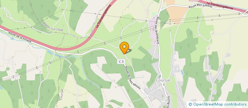 localisation de l'entreprise MADAME EMMANUELLE ARZENS  COURSAC