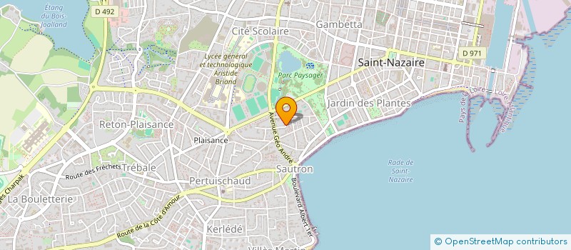 localisation de l'entreprise MADAME EMMANUELLE ARZUL  SAINT-NAZAIRE