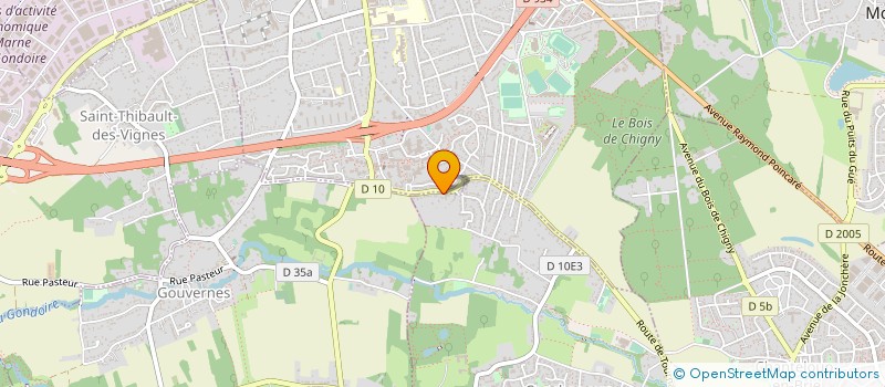 localisation de l'entreprise MADAME EMMANUELLE AUBARD  CONCHES-SUR-GONDOIRE