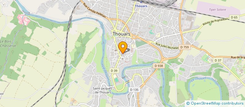 localisation de l'entreprise MADAME EMMANUELLE AUGEREAU à THOUARS
