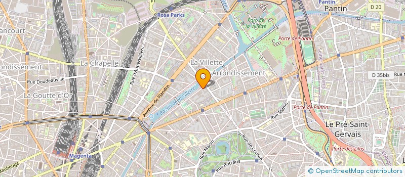 localisation de l'entreprise MADAME EMMANUELLE AUSSEDAT  PARIS