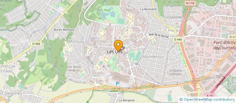 localisation de l'entreprise MADAME EMMANUELLE BAAKLINI à LES ULIS