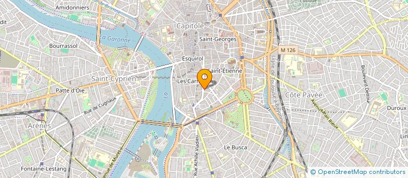 localisation de l'entreprise MADAME EMMANUELLE BABEY  TOULOUSE