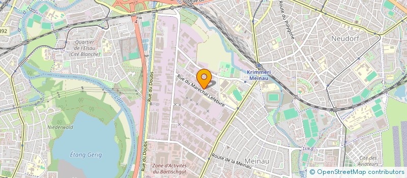 localisation de l'entreprise MADAME EMMANUELLE BALD-DI FILIPPO à STRASBOURG