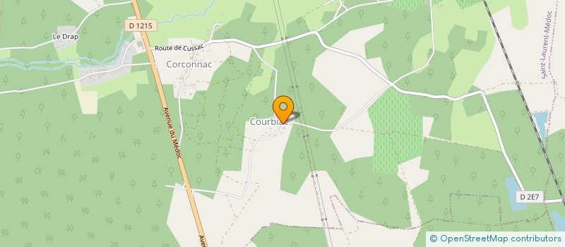 localisation de l'entreprise MADAME EMMANUELLE BALLU  SAINT-LAURENT-MEDOC