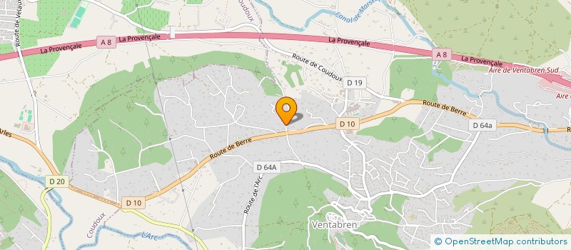 localisation de l'entreprise MADAME EMMANUELLE BAR  VENTABREN