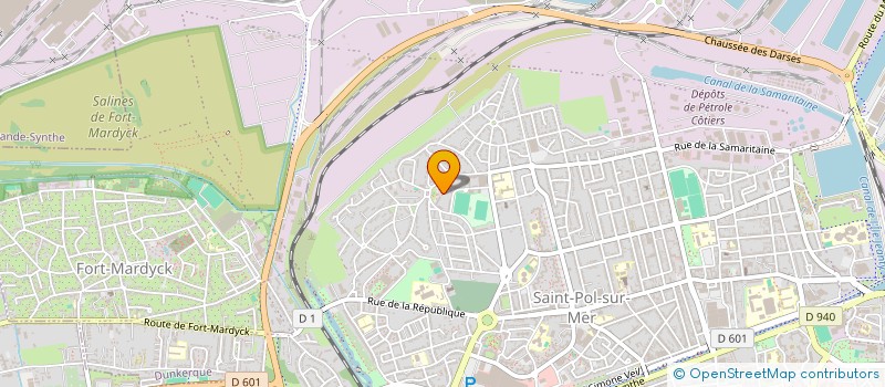 localisation de l'entreprise MADAME EMMANUELLE BARAS à DUNKERQUE