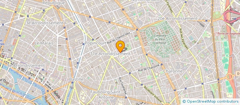 localisation de l'entreprise MADAME EMMANUELLE BARBE  PARIS