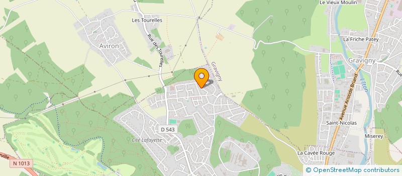 localisation de l'entreprise MADAME EMMANUELLE BARBE à EVREUX