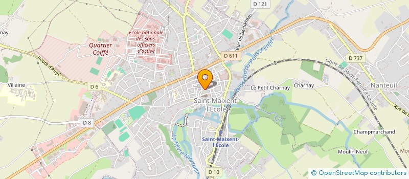 localisation de l'entreprise MADAME EMMANUELLE BARBELLION à SAINT-MAIXENT-L'ECOLE