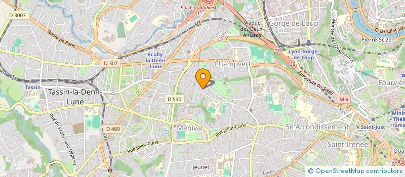 localisation de l'entreprise MADAME EMMANUELLE BARREAU à LYON