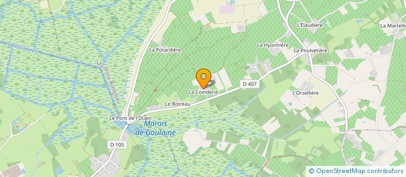 localisation de l'entreprise MADAME EMMANUELLE BASTIANON  LE LOROUX-BOTTEREAU