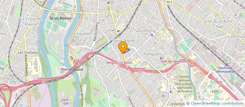 localisation de l'entreprise MADAME EMMANUELLE BEAUFILS à TOULOUSE