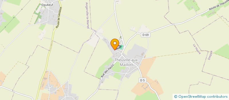 localisation de l'entreprise MADAME EMMANUELLE BEGUIN  THEUVILLE-AUX-MAILLOTS