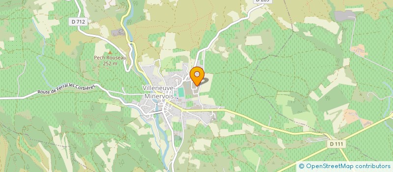 localisation de l'entreprise MADAME EMMANUELLE BELAKHOVSKY  VILLENEUVE-MINERVOIS