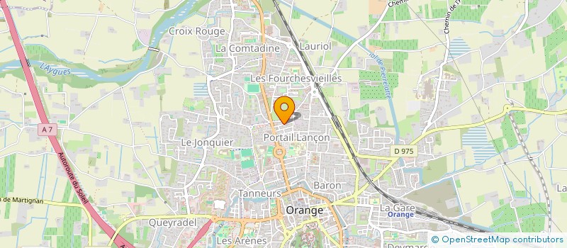 localisation de l'entreprise MADAME EMMANUELLE BELOEIL  COURTHEZON