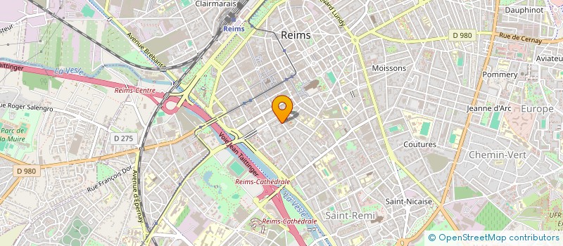 localisation de l'entreprise MADAME EMMANUELLE BENDER  REIMS